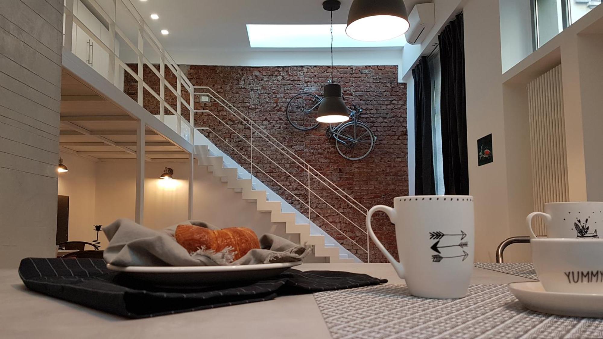 Апартаменты Bike-Loft Милан Экстерьер фото
